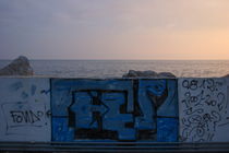 Graffiti at the sea von Intensivelight Panorama-Edition