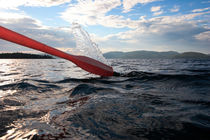 Oar splashing into the water by Intensivelight Panorama-Edition