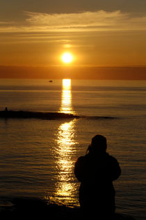 North Atlantic sunset von Intensivelight Panorama-Edition
