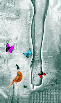 butterfly with leg by gwj