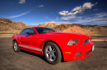 Red Mustang by Rob Hawkins