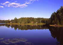 See in Värmland by Peter Bergmann