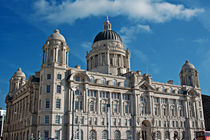 Liverpool's World Heritage waterfront buildings by illu