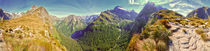 Mackinnon pass panorama by Chris R. Hasenbichler