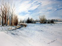 Winterlandschaft by Inez Eckenbach-Henning