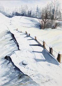 Winter in Tirol by Inez Eckenbach-Henning