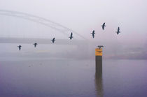Brücke im Nebel by pahit