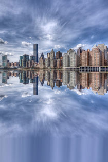 Manhattan Reflected von David Tinsley
