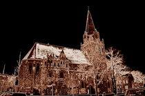 Kirche im Winter von alana