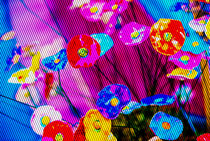 Colorful Ceramic Flowers von fraenks
