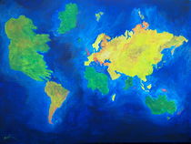The world Atlas according to the Irish von Conor Murphy