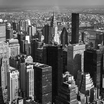 Manhattan In Monochrome by David Tinsley