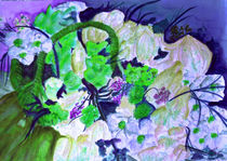 Korb mit Blumen von Irina Usova