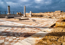 Caesarea park antique of ruins, Israel by Serhii Zhukovskyi