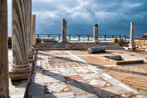 Caesarea park antique of ruins, Israel von Serhii Zhukovskyi