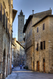 San Gimignano by David Tinsley