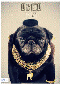 MR. T - Pug Style by Hey Frank!