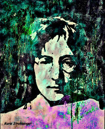 John Lennon 2 by Marie Luise Strohmenger