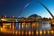 Millenium Bridge Gateshead by Martin Williams