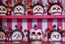 Mexican Skulls von John Mitchell