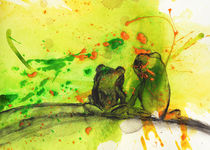 Froschpaar by Conny Wachsmann