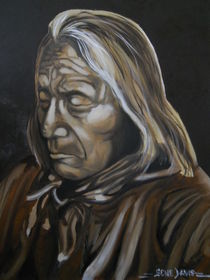 Apache, Native American  by Gene Davis