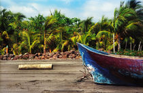 Fishing Boat Nicaragua by Melissa Salter