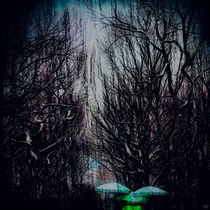 Dark Forest Abstract von Chris Lord