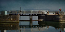 Lydney Harbour Lock by David Tinsley