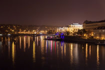 Prag bei Nacht von Anne-Barbara Bernhard