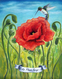La Fleur Rouge by Andrea Peterson