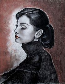 Audrey Hepburn by Marion Hallbauer
