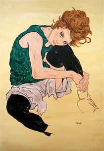 Hommage an Egon Schiele by Petra Koob