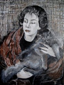 Leonor Fini by Marion Hallbauer