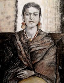 Frida Kahlo by Marion Hallbauer