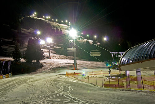 Night-skiing