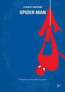 No201 My Spiderman minimal movie poster by chungkong