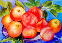 Apfel und Pfirsiche von Irina Usova