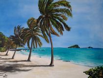 Glossy Bay, Canouan by Wendy Mitchell