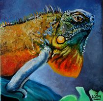 Iguana by Wendy Mitchell