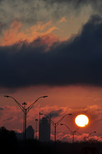 city sunset by digidreamgrafix