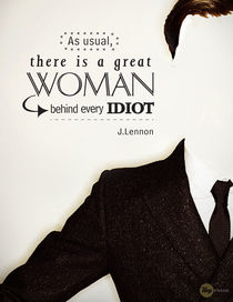 Great Woman - Graphic Quotes von Hey Frank!
