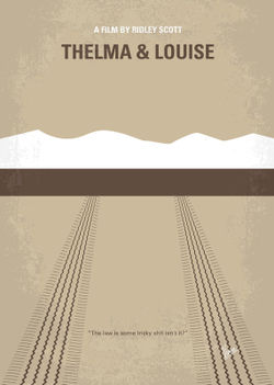 No189-my-thelma-and-louise-minimal-movie-poster