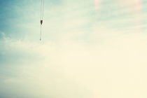 Crane in Sky von Jeff Seltzer