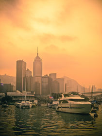 Causeway Bay at Sunset by loriental-photography
