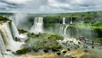 Iguazu Falls - Tilt Shift Effect von Russell Bevan Photography