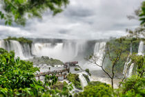 Visitors at Iguazu Falls by Russell Bevan Photography