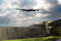 The Dam Busters over The Derwent by James Biggadike