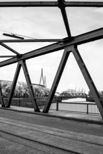 Brücken im Hafen - Harbour Bridges by kunertus