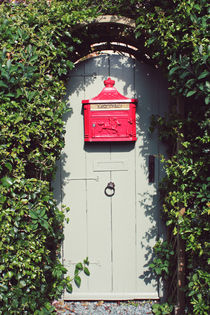 A Red Letterbox by rosanna zavanaiu